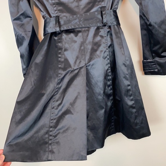 Jessica Simpson Black Trench Coat Size XS - Picture 8 of 15